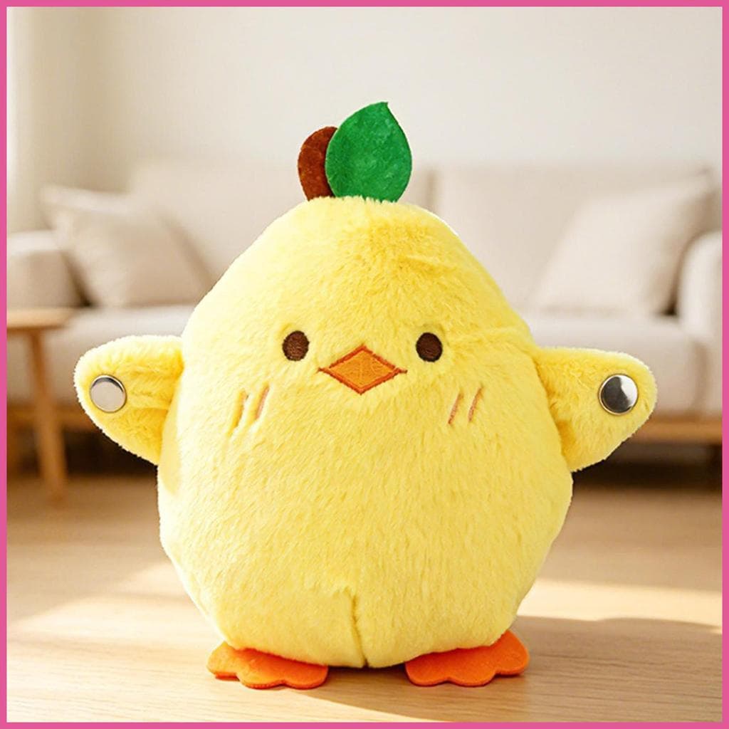 Toque Musical Brinquedo De Pelúcia Elétrico Aprendizagem Precoce Pintainho Brinquedos Animais Educativos Para Meninos Me