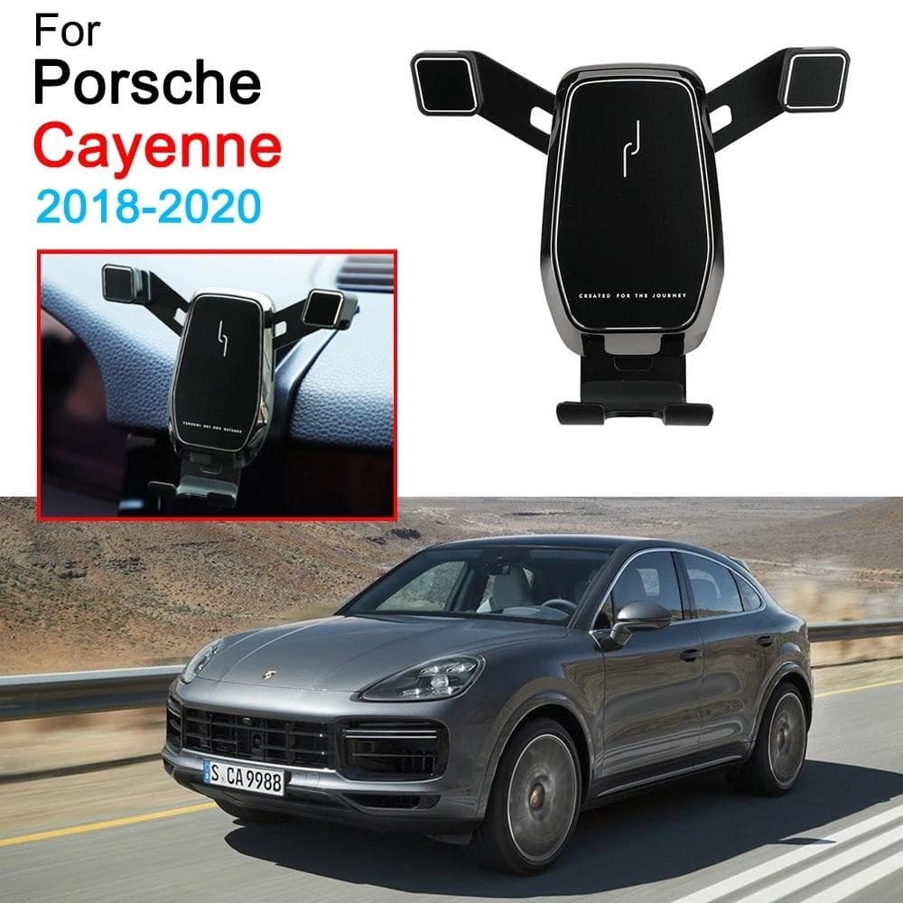 Suporte Do Telefone Móvel Carro De Montagem De Ventilação De Ar Celular Para Porsche Cayenne Acessórios 2018 2019 2020 2