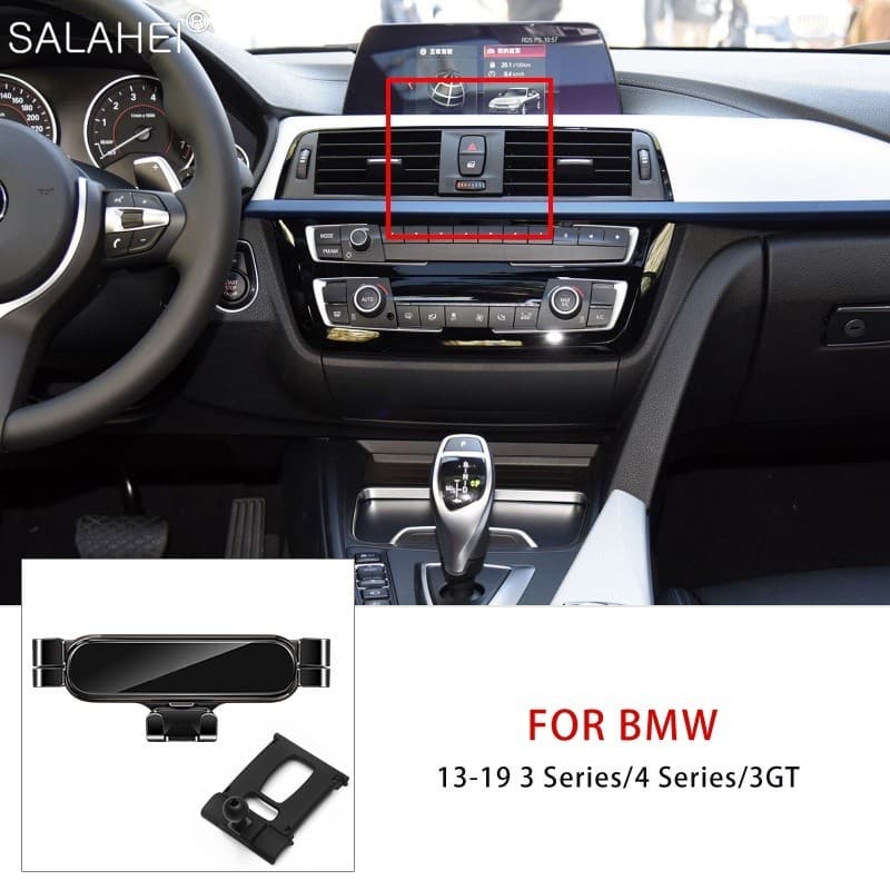 Gravidade Suporte Do Telefone Móvel Carro Para BMW 3 4 Série F30 F31 F32 F33 F34 F35 F36 F80 F82 Ventilação De Ar Acessó