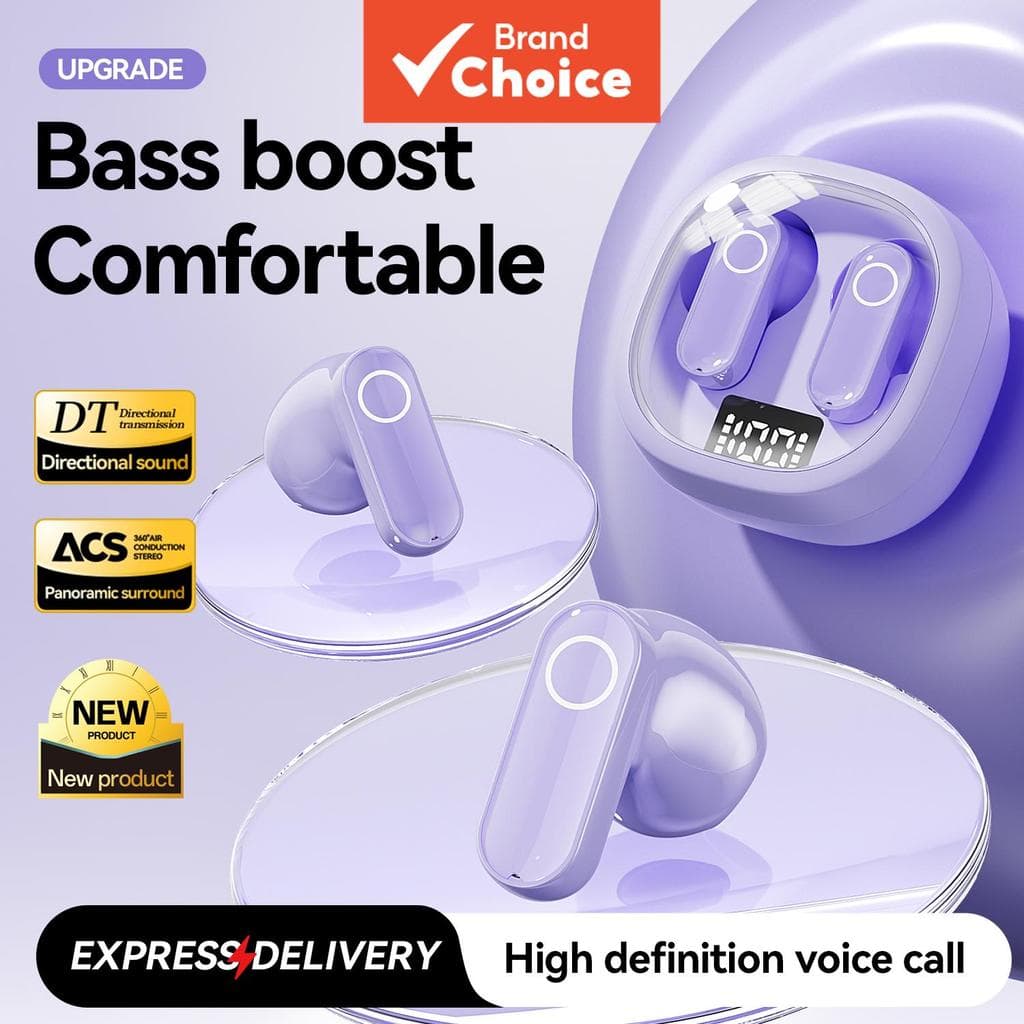 SPRISE M167 Fones de Ouvido Sem Fio Bluetooth, Fones Canceladores de Ruído, Earbuds para Jogos, Mini Fone