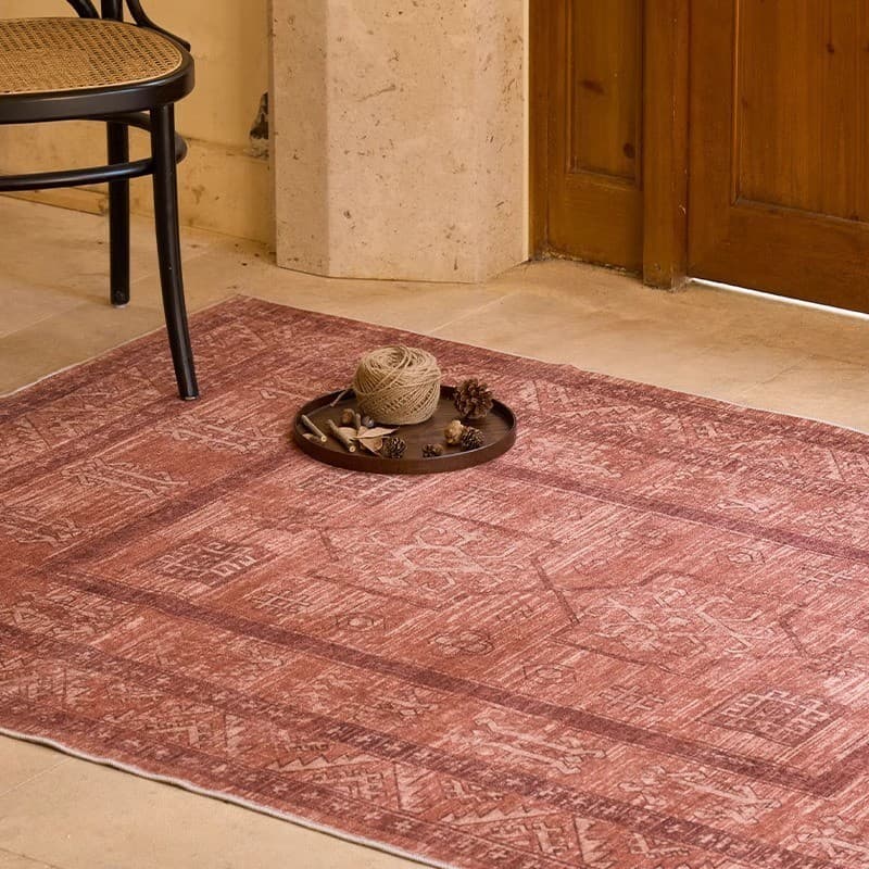 [Novo produto] tapete sala de estar persa lavagem inferior imitação Cashmere tapete antiderrapante engrossado decorativo