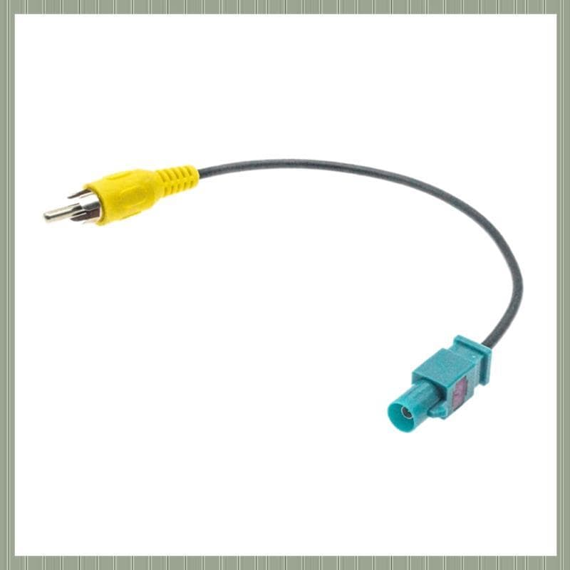 (Uft) Para-Cabo Adaptador De Câmera De Visão Traseira Fakra Conector Linha De Ré Fio De Conversão Do Carro