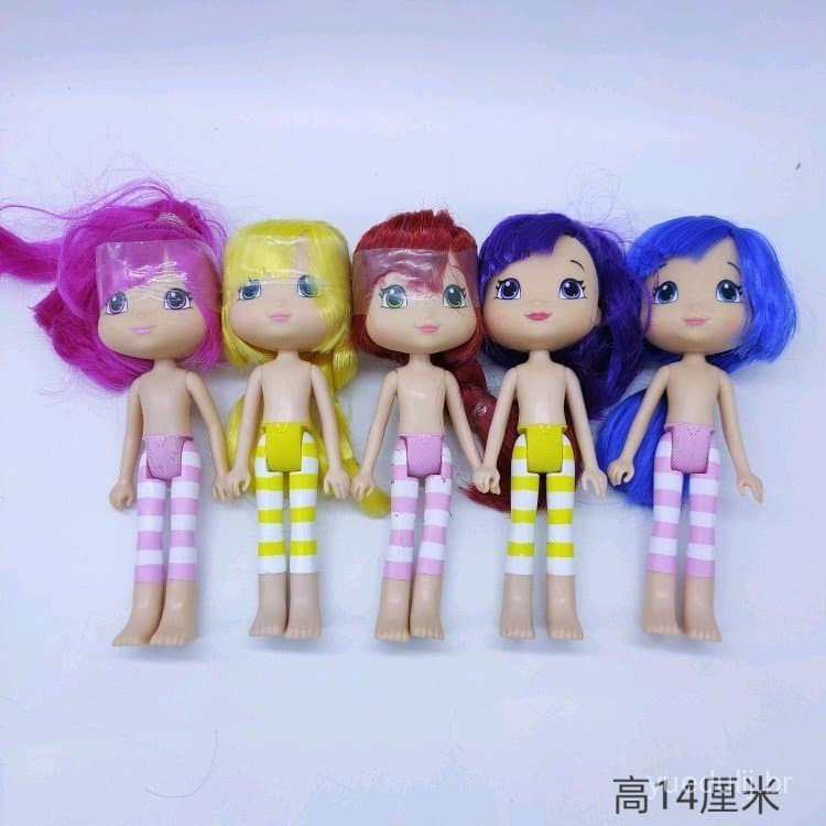 Novidade: Boneca de ervas, Princesa Morango, boneca nua com membros articulados, brinquedo infantil, presente, modelo e 