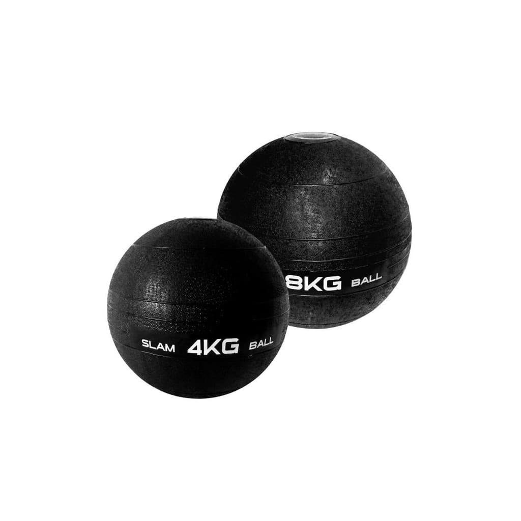 Kit 2 Slam Ball 12kg Medicine Treino Força Fit Preta Liveup