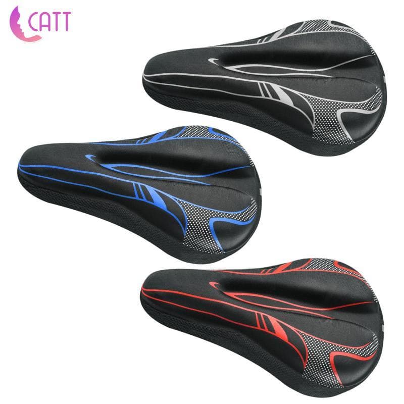 [Dadada2] Capa De Assento De Bicicleta Acolchoada Capas De Selim , Ergométrica Confortável , Macia Para Bicicletas Estac
