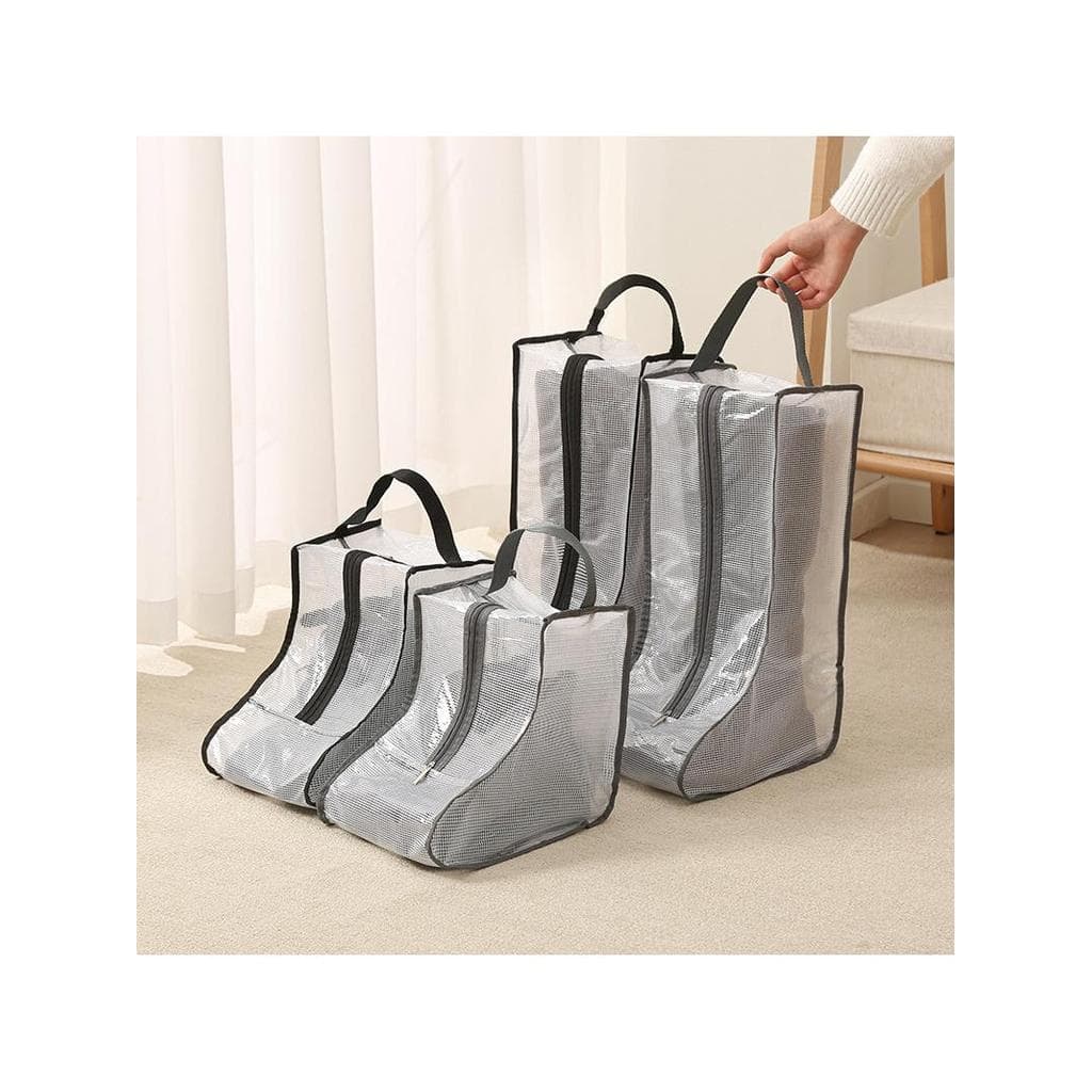 Caixa de armazenamento de sapato doméstico ferramenta útil transparente caixa de sapato botas caixa protetora de armazen