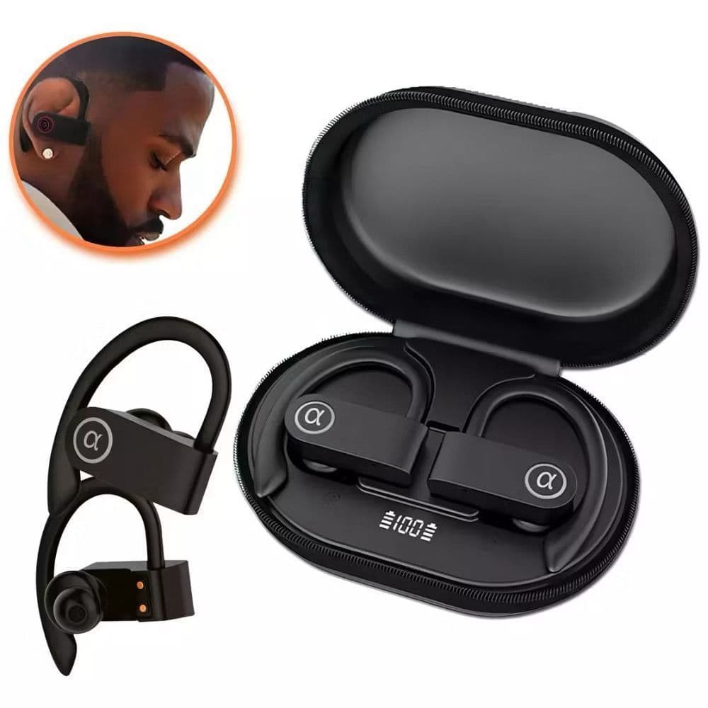 Fone De Ouvido Sport Orelhas Penduradas fone Esportes Bluetooth 5.3