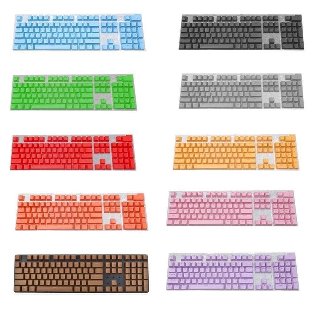 NEARVIO Keycaps Mecânicos Teclado Mecânico Universal Transparente Injeção OEM 61/87 980k Teclas Em Branco
