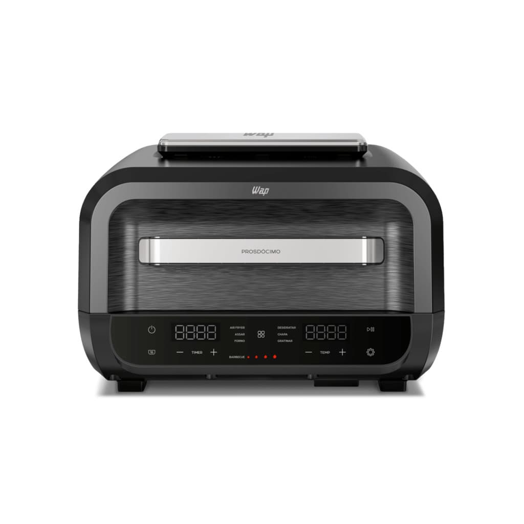 Fritadeira Elétrica Air Fryer WAP Barbecue Flame Digital 127v WC AB1050 