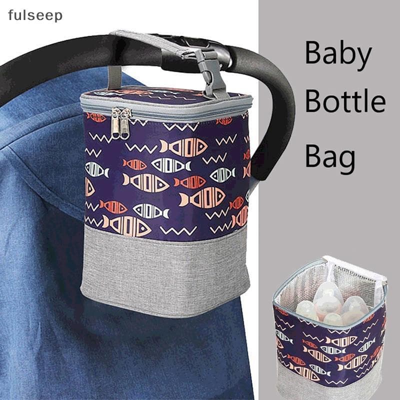 [fulseep] Aquecedor Portátil De Mamadeira De Leite Para Alimentação De Bebês Bolsa Térmica Com Isolamento Pendurar BR