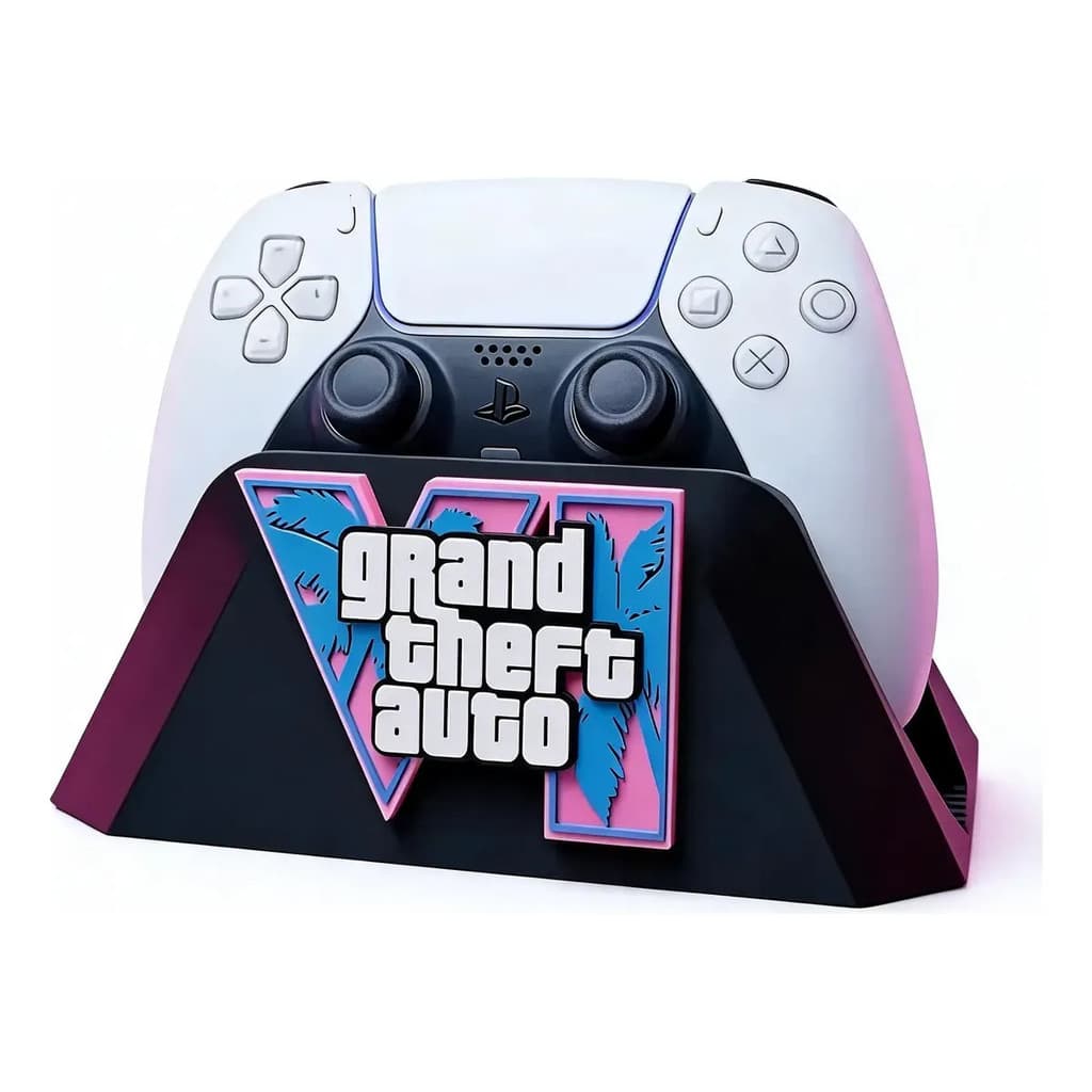 Suporte de Mesa para Controle de Videogame em Plástico - GTA