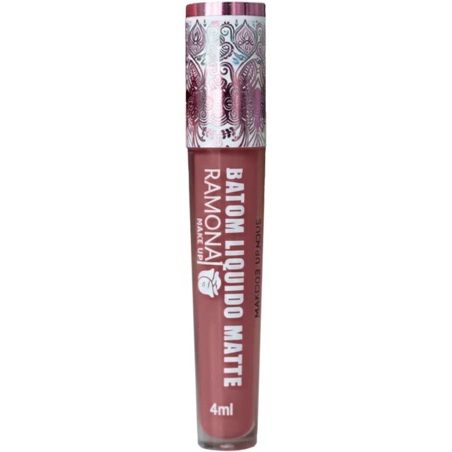 Batom Líquido Matte Cor 35 Toque Secreto 4ml - Ramona Make Up
