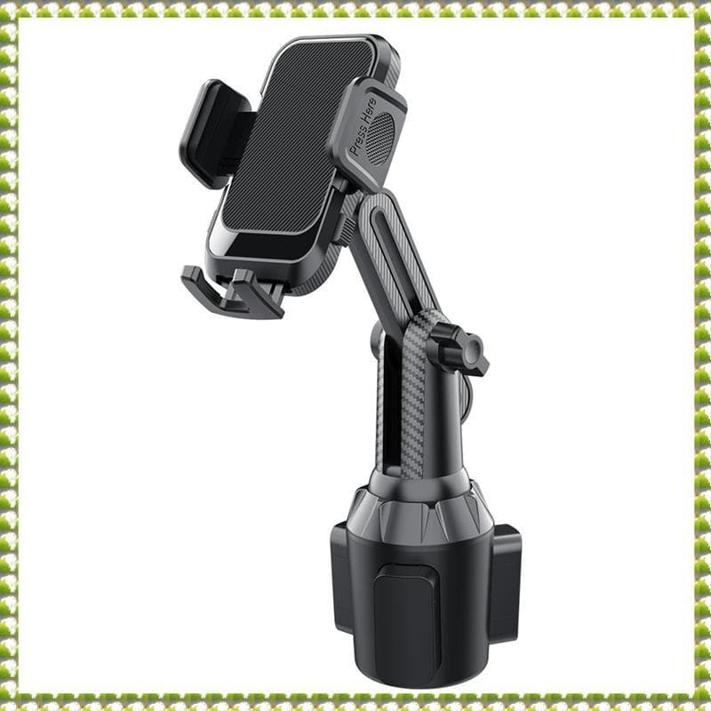 (Oflw) Suporte De Telefone Com Copo Atualizado Ajustável Para Todos Os Telefones De 4 A 7 " Em Carros Carrinhos De Golfe