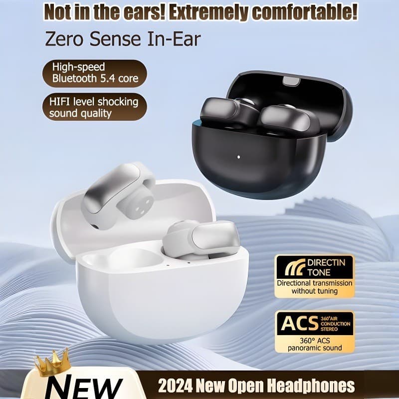 【Ideal Para Esportes】Fones De Ouvido Bluetooth/Aberto/Leve/Esportes/Corrida/Para Corrida/Fone Bluetooth/Atividade Física