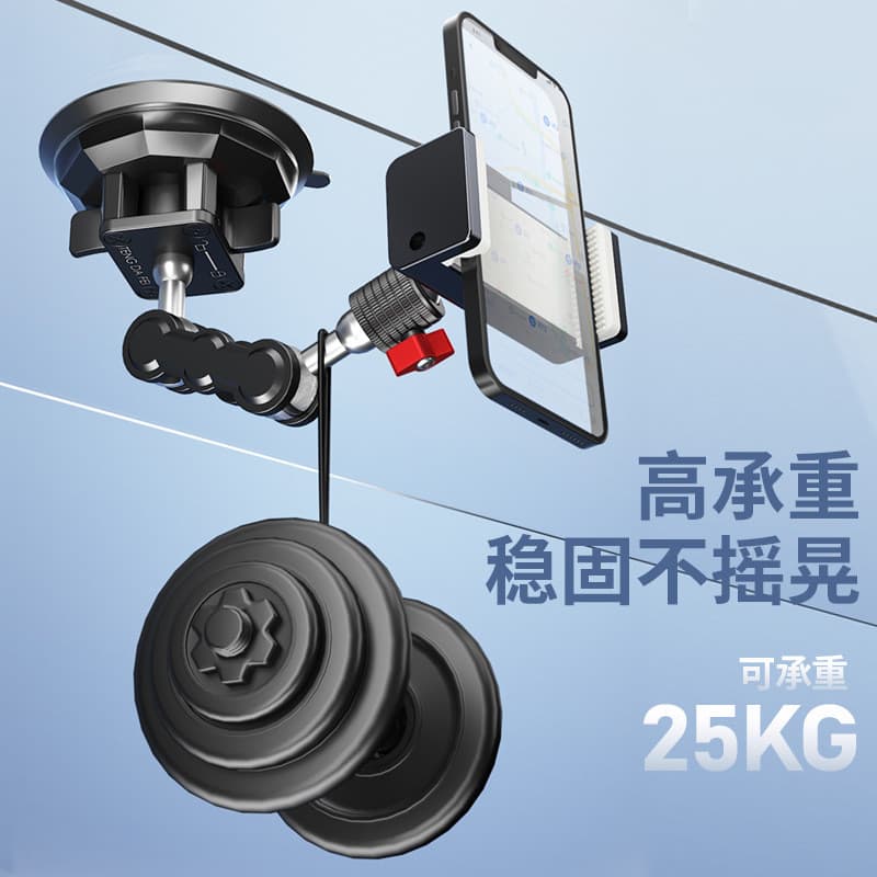 Suporte de celular para carro, suporte para gravação de transmissão ao vivo montado no carro, suporte universal com vent