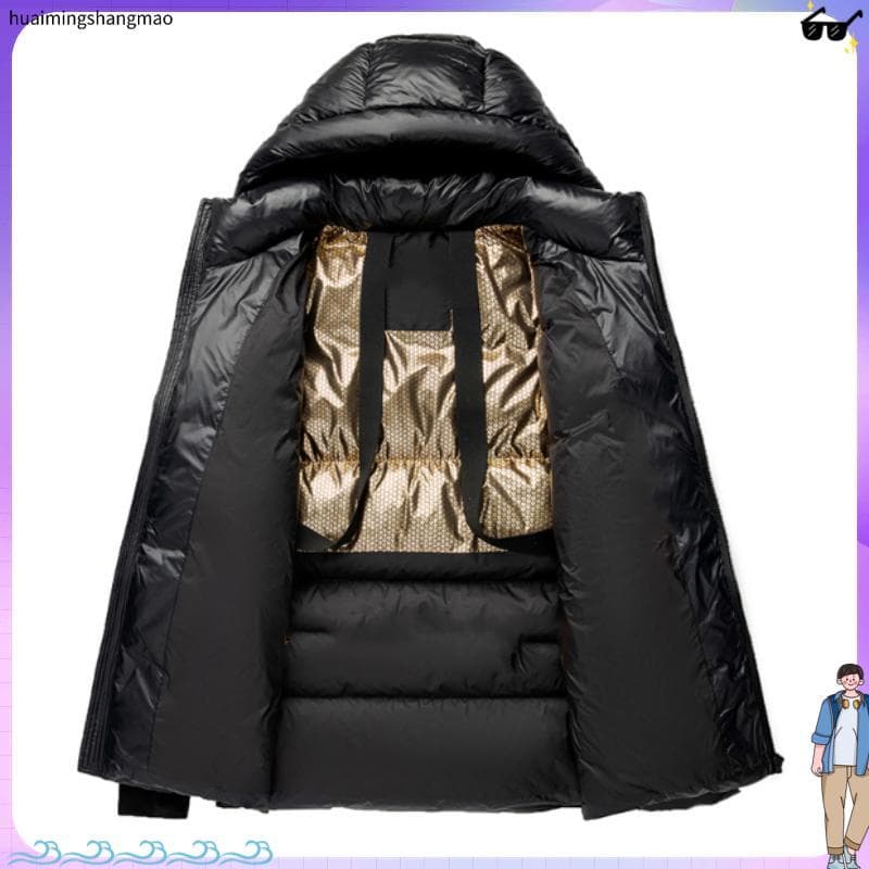 Jaqueta acolchoada de inverno grossa acolchoada jaqueta masculina novo estilo na moda Casual jaqueta juvenil All-Match p