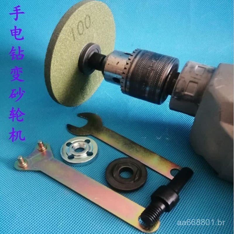Adaptador de furadeira manual para esmerilhadeira angular, esmerilhadeira angular de parafuso, esmerilhadeira de vidro, 