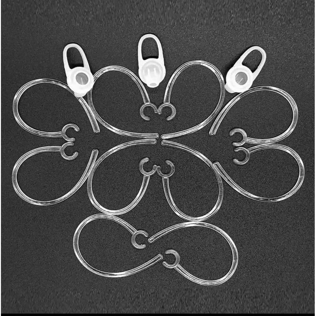 6mm fone de ouvido bluetooth gancho de orelha Universal acessórios de fone de ouvido bluetooth pendurado clipe de orelha