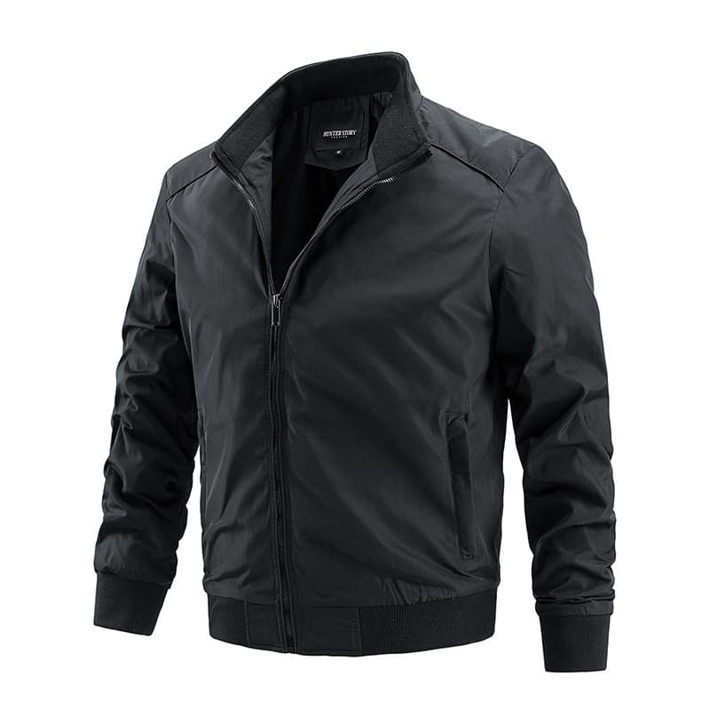 Jaqueta Leve Masculina para Primavera e Outono, Casaco Casual Plus Size, Moda Coreana, Roupas Masculinas Modernas