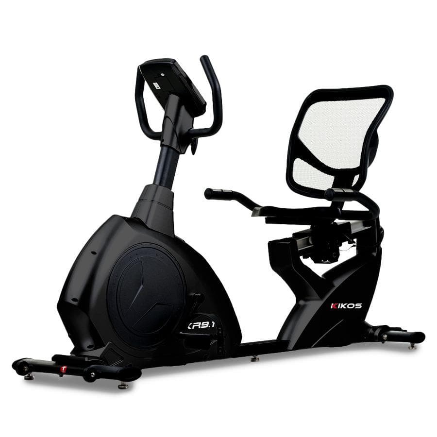 Bicicleta Ergométrica Horizontal Kikos KR9.1 Eletromagnética 24 Níveis Bivolt