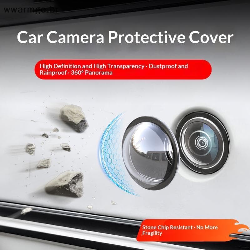 Protetor De Lente De Câmera De Visão Traseira Universal WWARM 2 Peças Capa Baup De Carro Com Super Clara