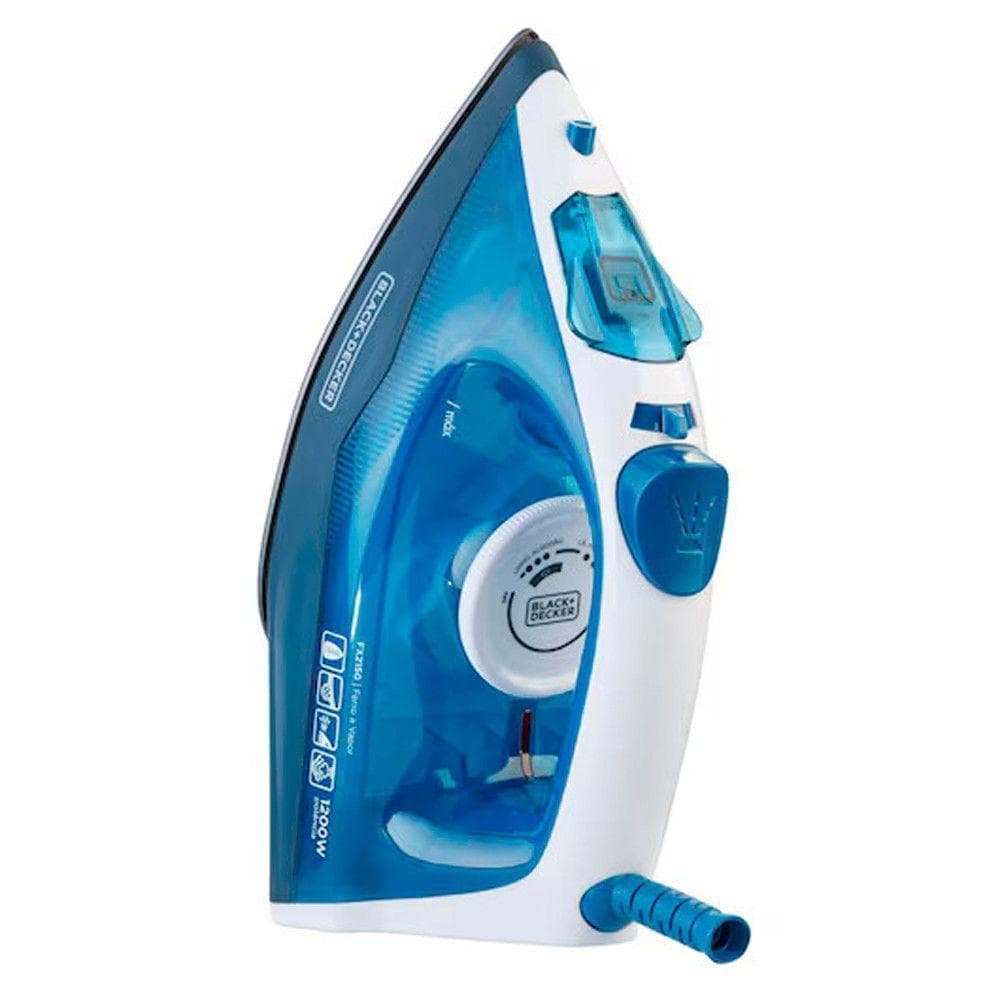 Ferro a Vapor Seco e a Vapor Black + Decker FX2150-B2 1200W Azul 110V