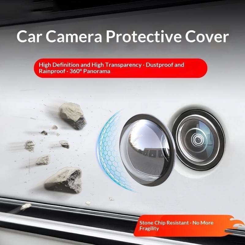 Protetor De Lente De Câmera De Visão Traseira Universal , 2 Peças , Capa Baup De Carro Para Clareza Noturna