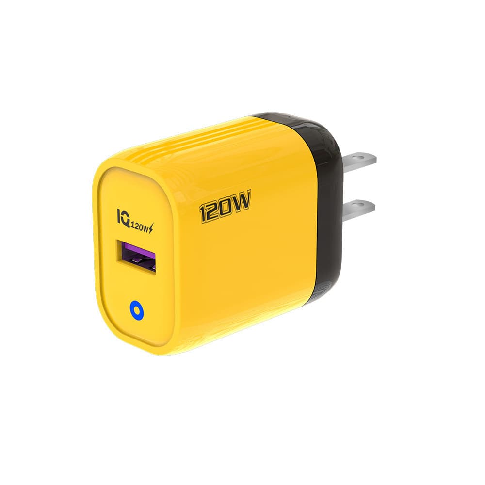 Carregador De Portas USB 120W Type C Adaptador De Carga Rápida 3.0 Para Celular Rápido