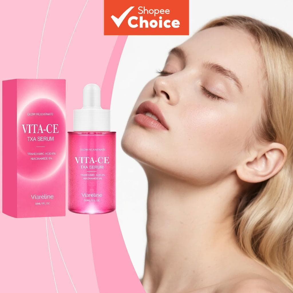 Soro Facial Profissional de Vitamina C & E 30ml – Hidratante, Nutritivo, Hidratação Diária para Pele Macia e Radiante