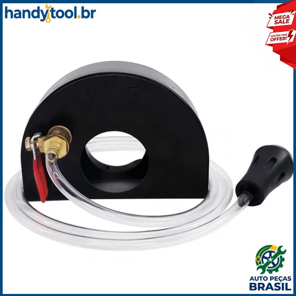 Conjunto de proteção contra poeira de água para esmerilhadeira angular para esmerilhadeiras manuais Saída ajustável
