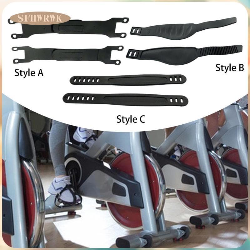 [Fhwrwk] Correias Para Pedais De Bicicleta De 2 Peças Acessórios Bicicletas Ergométricas Faixas De Fixação Universais Pé