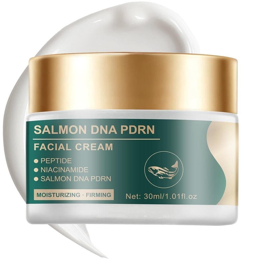 Hidratante Facial Anti-Idade com Peptídeos e Niacinamida para Mulheres com Pele Seca e Envelhecida - 99% PDRN Puro, 1200