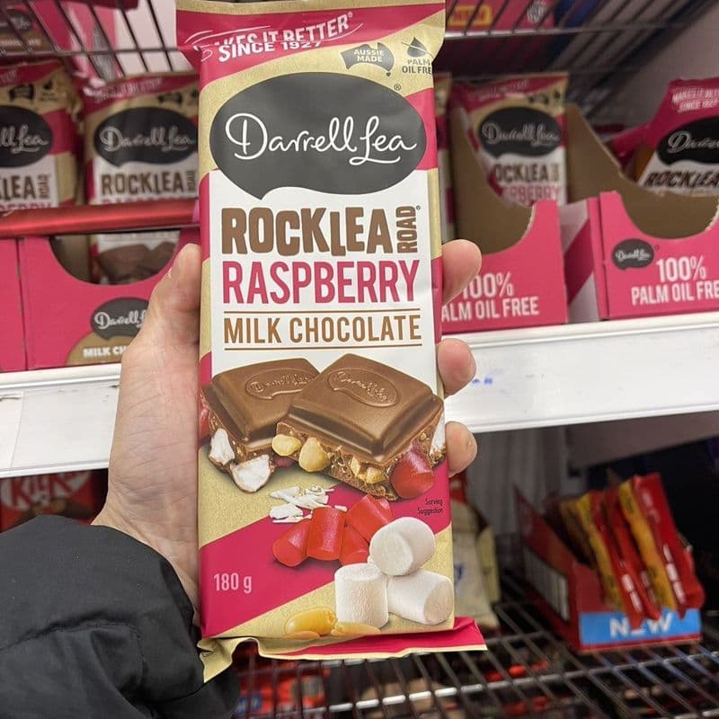 Barras de Chocolate ao leite Darrell Lea importadas Multi-sabor crianças saudáveis cacau puro lanches casuais 8-20-23V