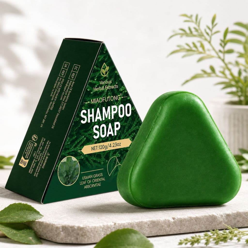 Shampoo de folha de cipreste lateral, sabonete limpo, controle de óleo, hidratante, nutritivo, sabonete artesanal, Dendr