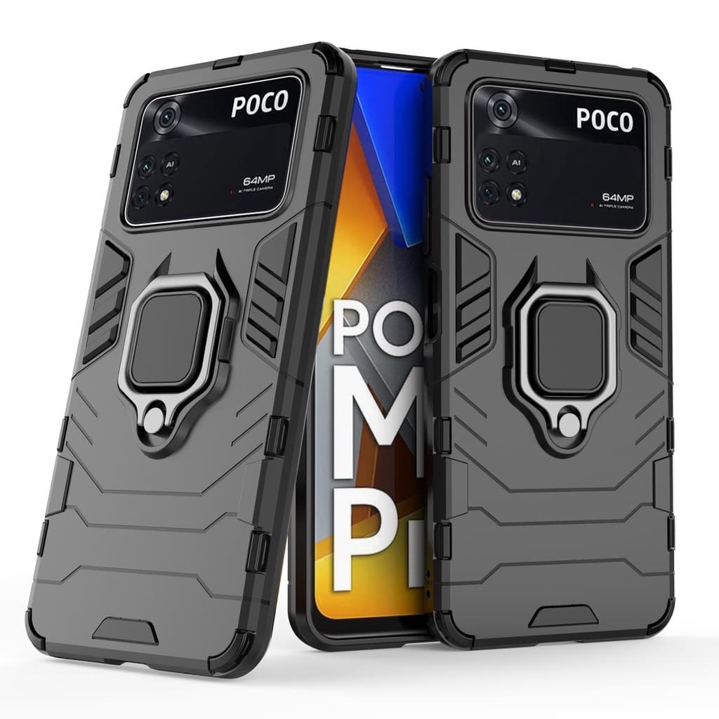 Capa protetora durável para o smartphone Xiaomi POCO M4 Pro 4G.