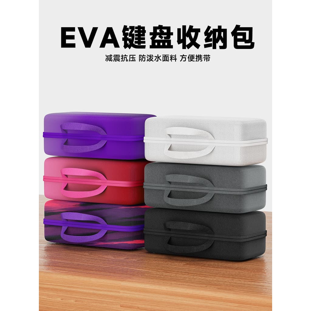 Adequado para iLovbee B75 Bolsa de armazenamento de teclado Jogo Teclado mecânico sem fio personalizado b75 Bolsa de tec