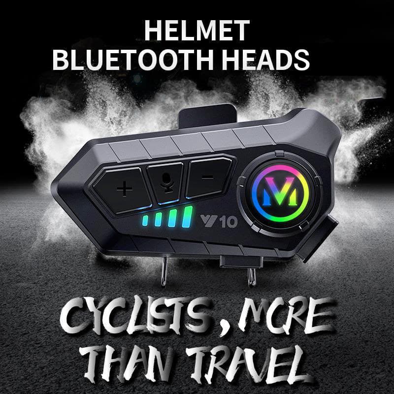Fones De Ouvido Meio Capacete Completo Da Motocicleta Fone Bluetooth À Prova Dwaterproof Água Redução Ruído