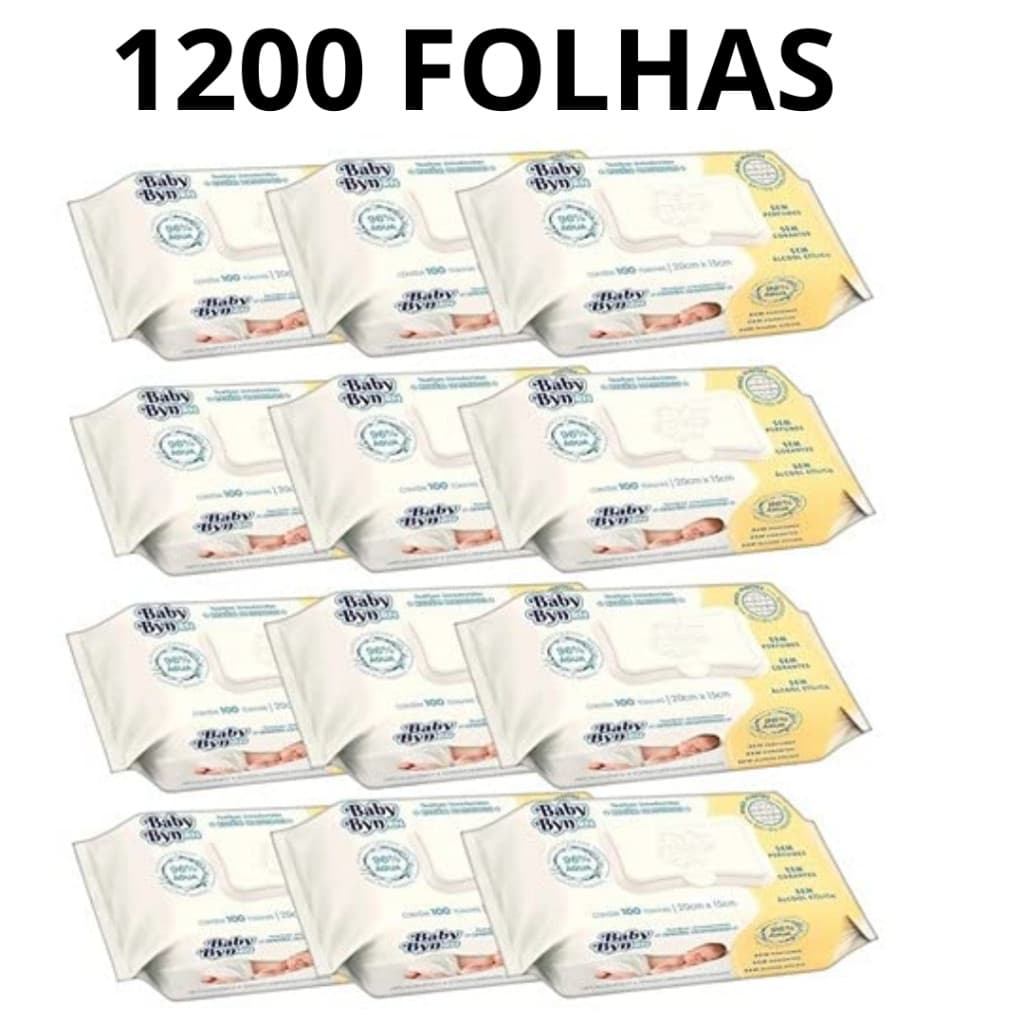Kit  Toalhas/Lenco Umedecido Baby Byn RN   (Escolha seu kit)