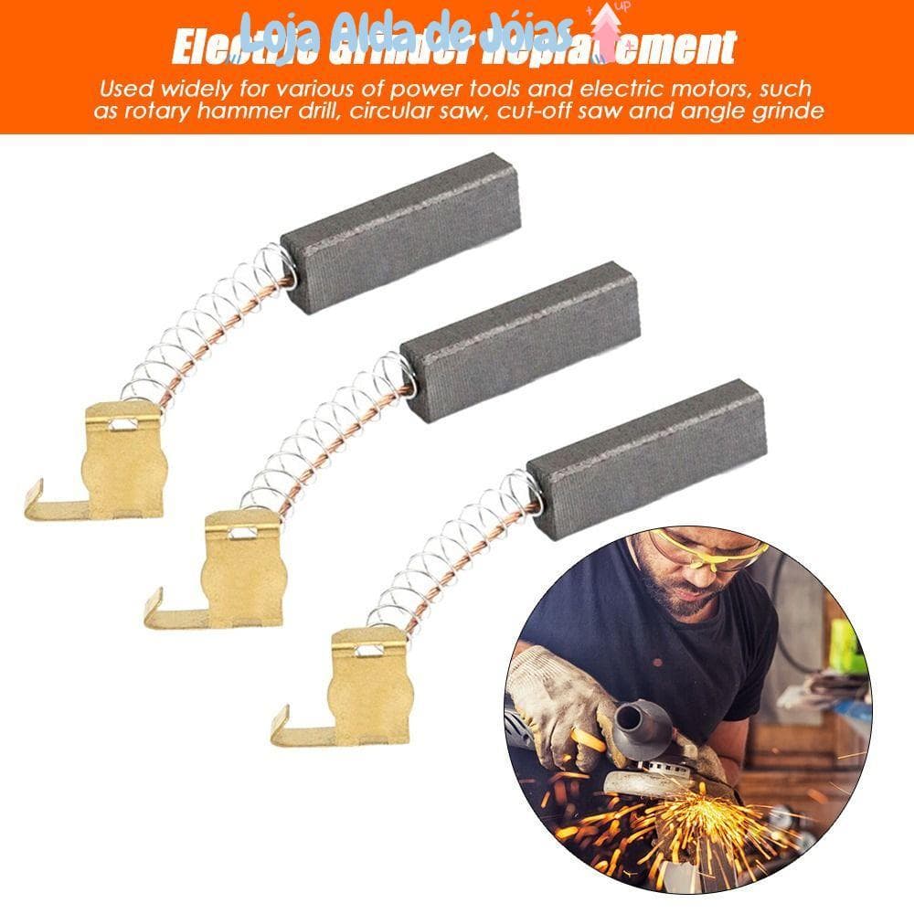 EMILEE 4pcs Escova Para Aspirador De Pó Acessórios De Alta Qualidade 6 * 10 * 32mm De Carvão