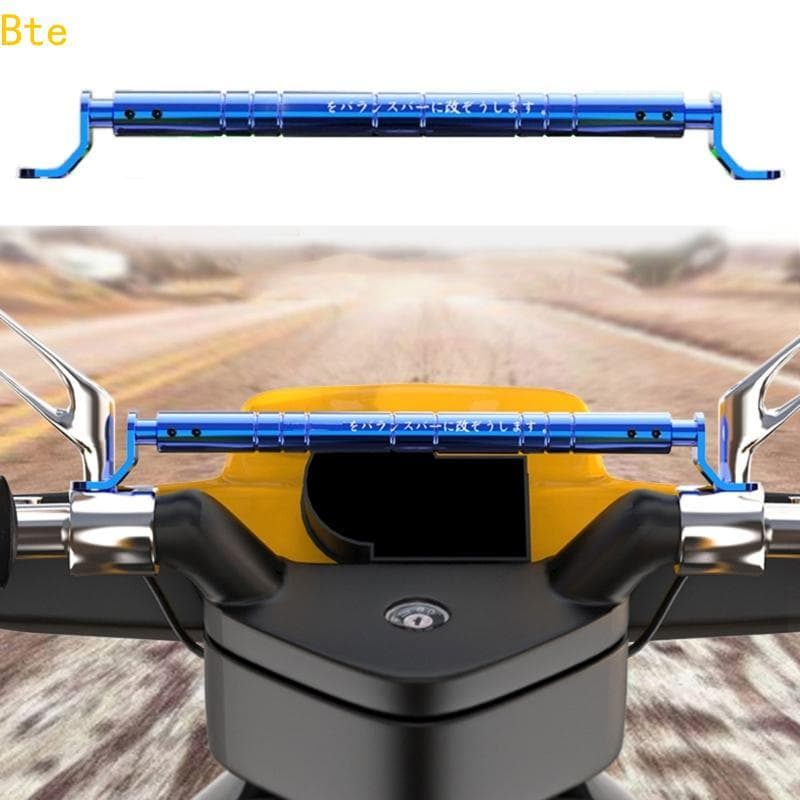 Bte Guiador Barra De Equilíbrio Acessórios Moto Suporte Expansão Reforço Transversal Reforçar Alavanca Metal