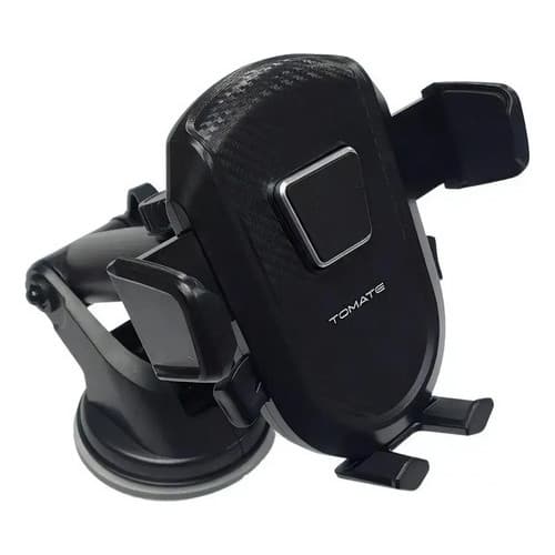 Suporte Celular Veicular Tomate MTG-206 Com Ventosa Sucção Painel Para Samsung iPhone Moto G 5 à 6.7 Polegadas Ajuste