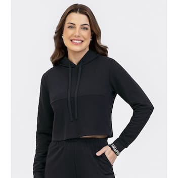 Conjunto Feminino Habana em Moletom sem Felpa Blusa e Calça