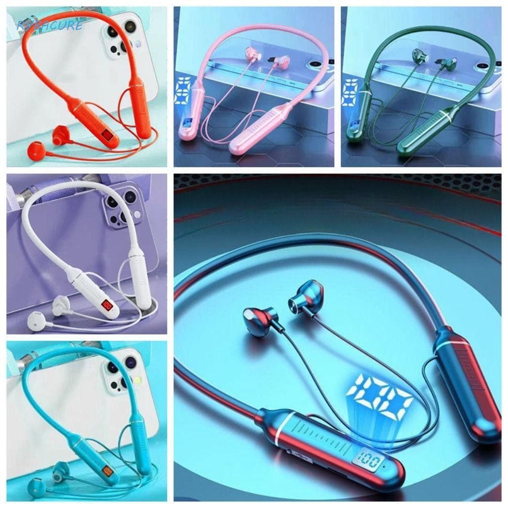 Fones De Ouvido Sem Fio , Com Microfone , Fone Bluetooth De Liga De Alumínio , 5.3 Fita Para O Pescoço