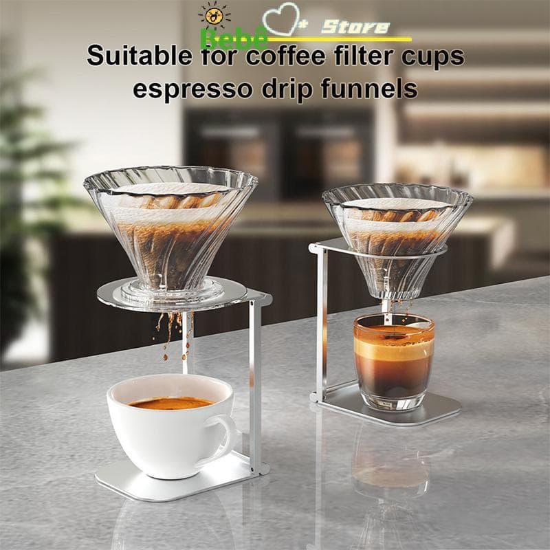 Suporte Para Cafeteira BRKC , Portátil E Dobrável Máquina De Café Expresso De Escritório Com Base