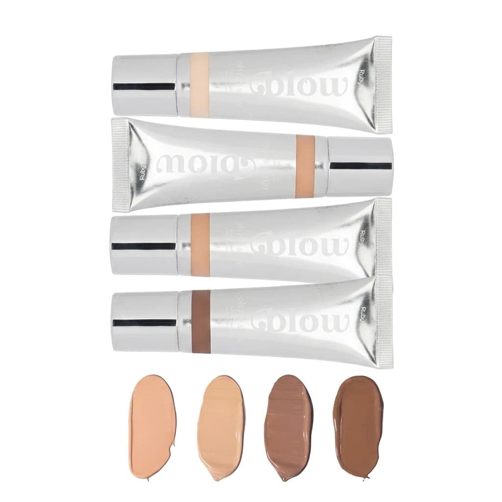 Base Líquida Ruby Rose Blow HBM303 Oh My Skin – Textura Leve, Cobertura Média e Efeito Glow