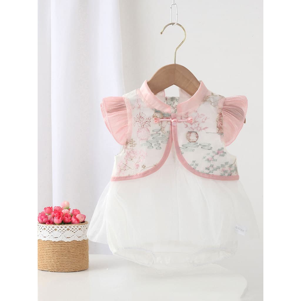 Infantil verão classe a roupas menina estilo princesa bebê macacão bebê menina verão macacão bebê menina Briefs