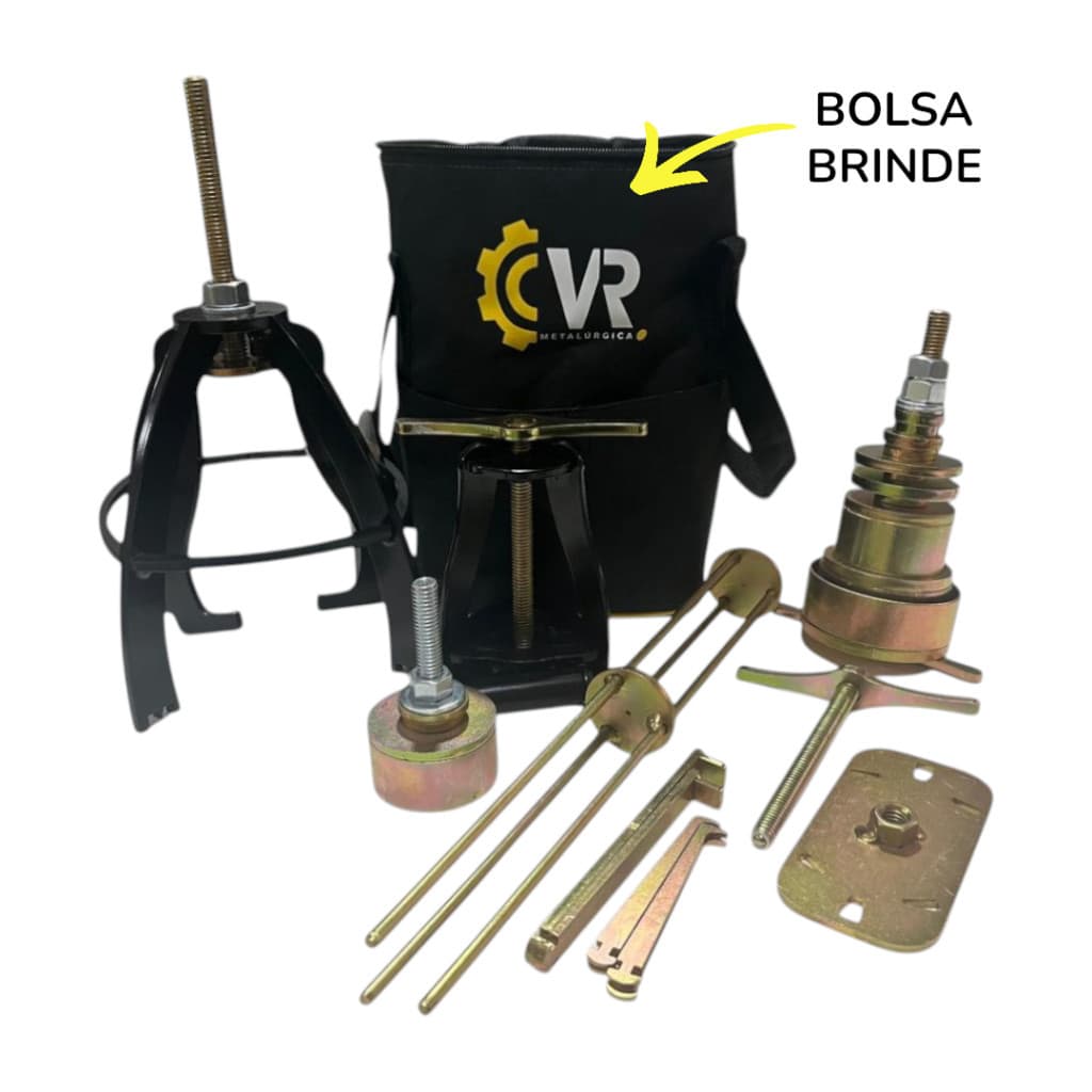 Kit Ferramentas Lavadora e Lava e Seca com Bolsa Grátis Completo Profissional Aço Reforçado