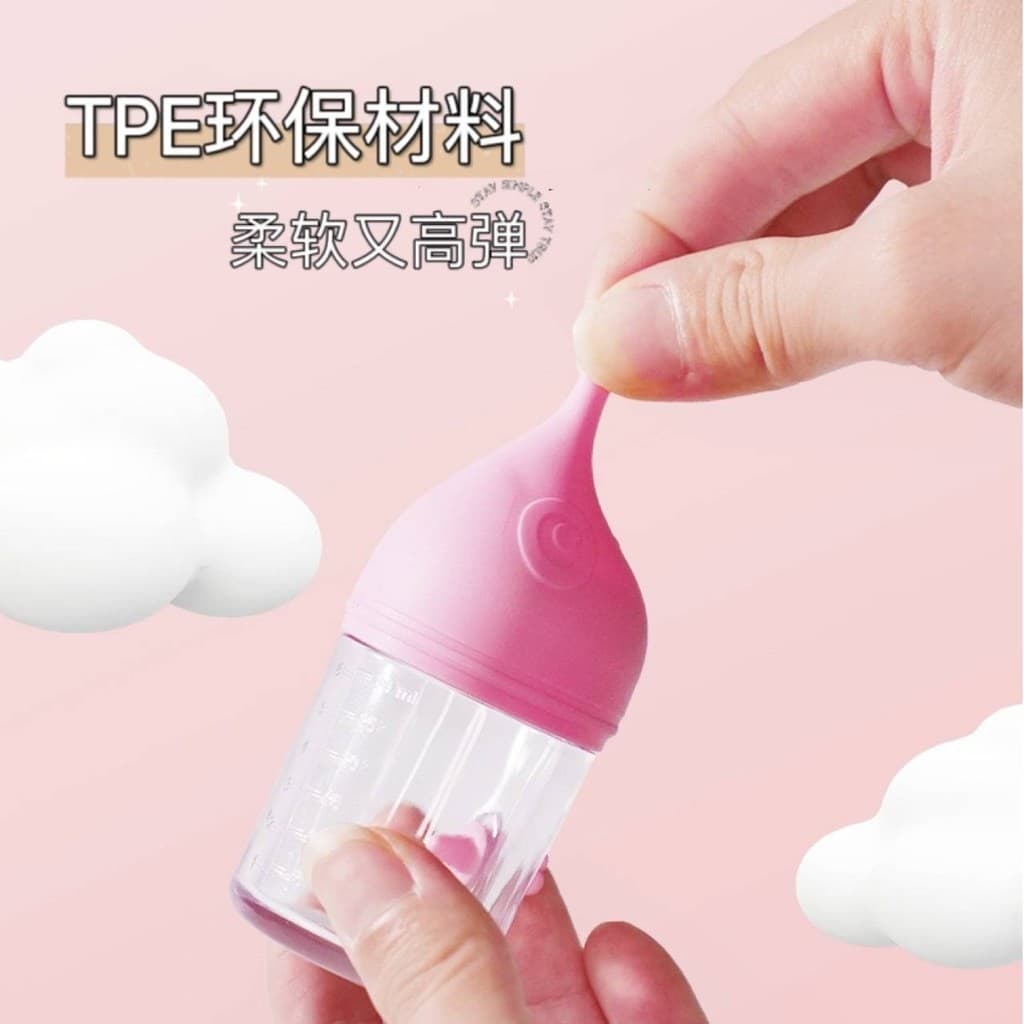 Alimentador para gatos e bebês, mamadeira Anti-asfixia para bebês, 30ml, alimentador para gatinhos com válvula de ar, ma