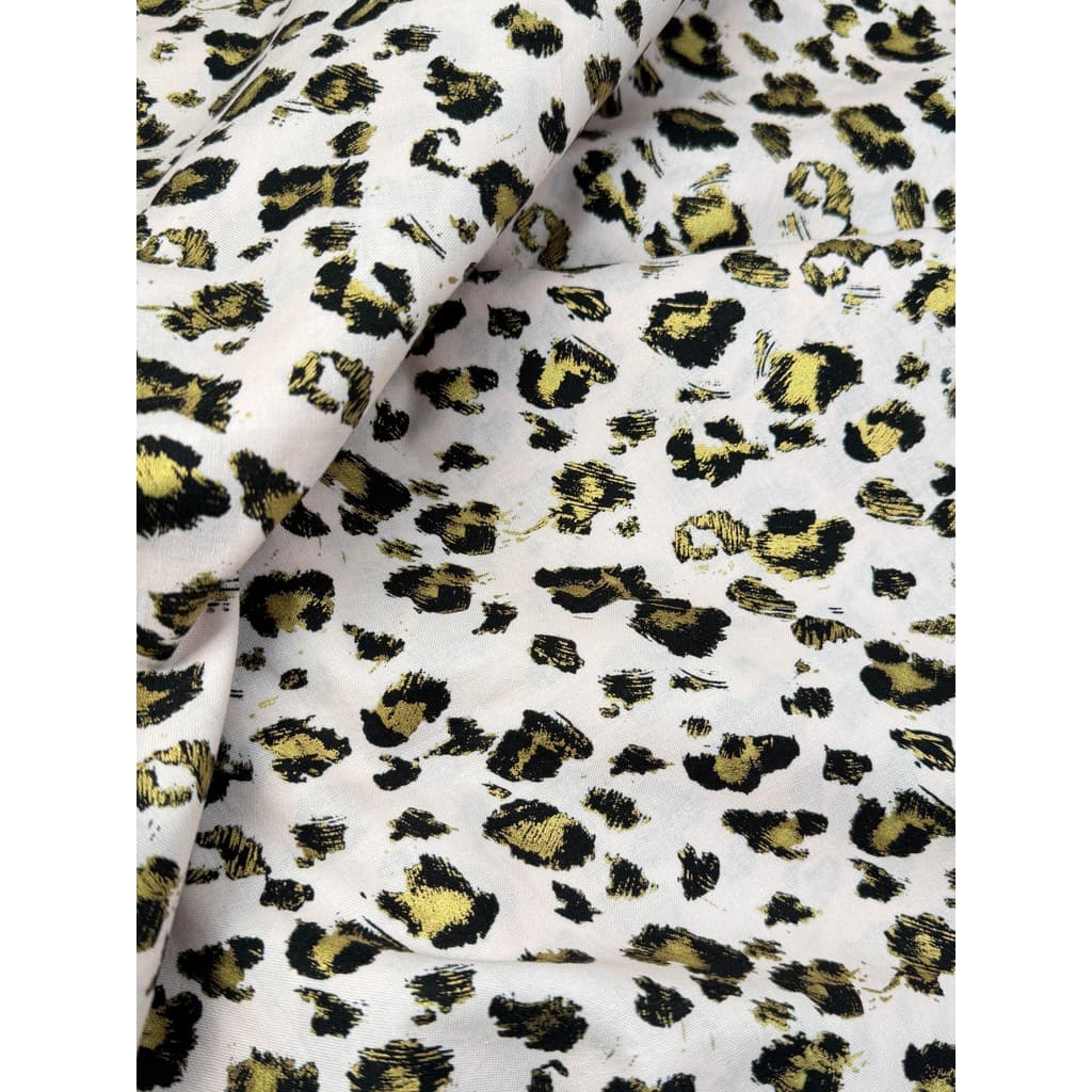 G estampa de leopardo comércio exterior 20 contagens tecido liso tecido de algodão Patchwork tecido artesanal