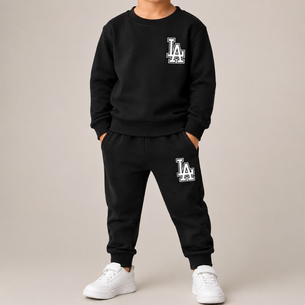 Conjunto Masculino Moletom Infantil Blusa de Frio Criança Moletons Infantil Moletom Infantil